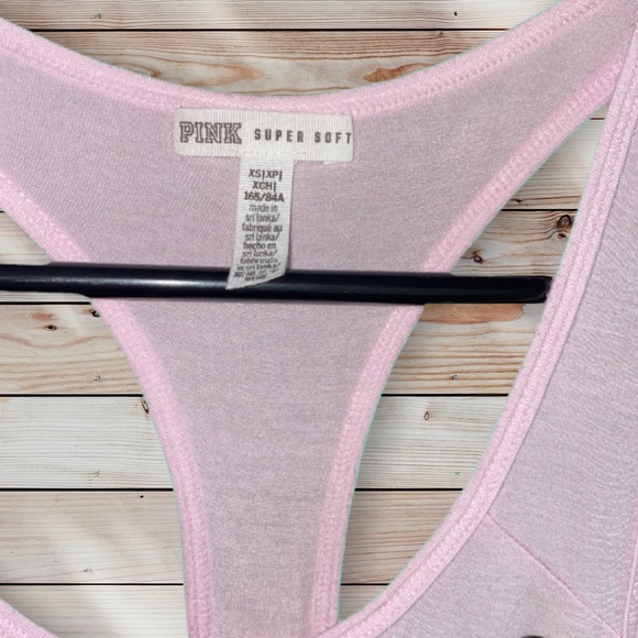 Victoria’s Secret PINK super soft singlet over sized tank top - Picture 3 of 4